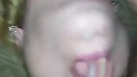 hatunun agzina bosaliyor