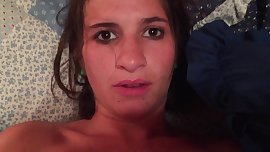 Pregnant Tinder slut getting fucked while hubby is at work