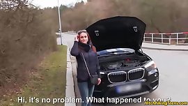 Sexy Barbara repays a man helping her with a hardcore sex