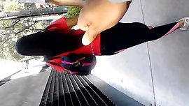 Cum on girl in public, julia, doble lechazo a sabrosa