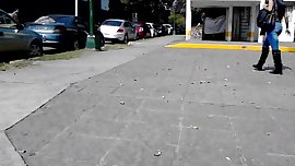 Cum on girl in public, julia, lechazo en culo apretado