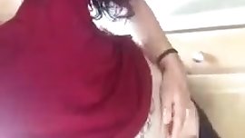 Teen fingers in kitchen