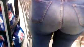 Fantastic Bubble Butt on Argentinian Supermarket Pt 2
