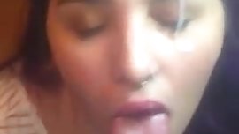 18yr old Macie gets a massive facial