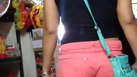 Sexy teen in minishorts