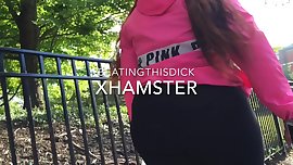 BEAUTIFUL BBW TEEN SEE THUR LEGGING