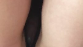 upskirt black panties