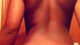 Ebony teen shaking her ass Exposed!