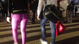 Spandex ass, sexy sporty girl, culazo en mayones