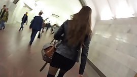 Sexy French candid teen