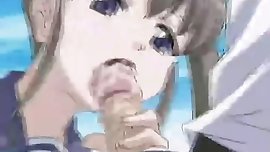 Anime Porn - Fucking on Rooftop