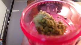 Dressed like a goth woman to smoke a bowl pt.2