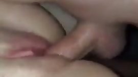 Fucking my girlfriends wet pussy!