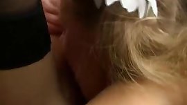 Teen lesbians playing together