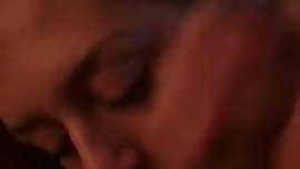 Girlfriend sucking cock deep