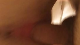 Wife rides dick backwards